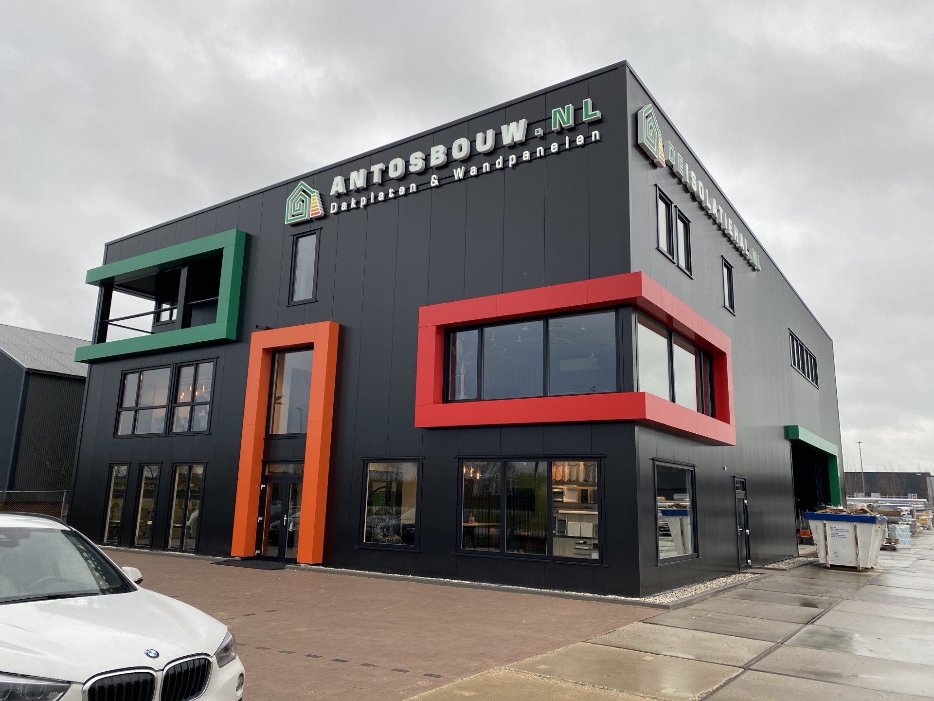 Antos bouw voorzijde blokken