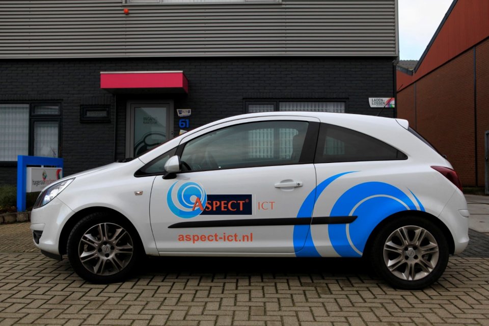 reclame op auto